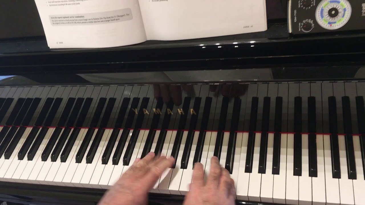 Grade 8, 8B AMEB Technical Exercises Series 18 Piano. - YouTube