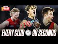 TRADE STOCKTAKE 🔁 Every club&#39;s moves in 90 seconds | 2025 AFL Trade Period