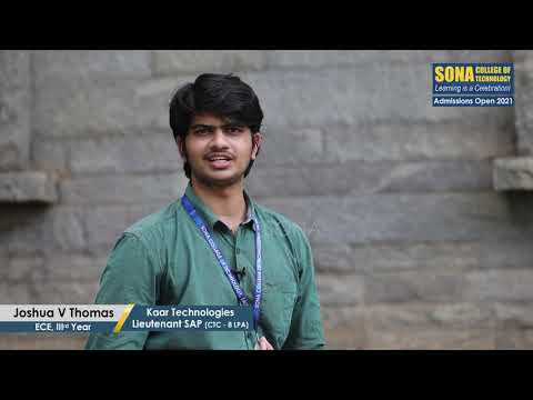 Mr. Jousha placed in KAAR technologies salary package of 8LPA