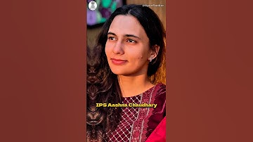 IPS Aashna Chaudhary😍 UPSC MOTIVATION❣️🥀 #shorts #upsc #ips #cse #currentaffairs #motivational #ias