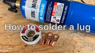 How to Solder a Lug (3 methods compared and tested) screenshot 4