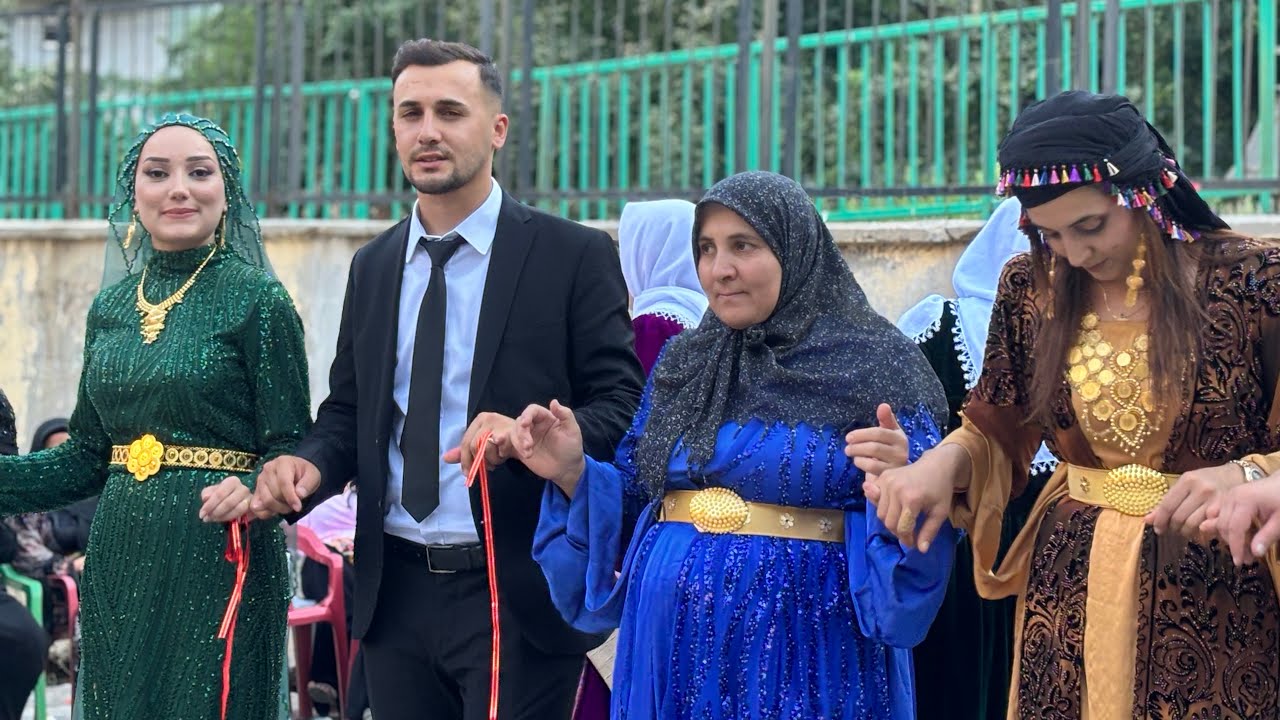 Hakkari Taşbaşı Köyü | Hamdiye & Yunus Söz Kesme Merasimi | Betrothal Ceremony Kurdish Wedding 