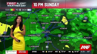 First Alert Forecast: Mostly dry through Friday; scattered storms this weekend