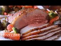 Make the Perfect Roast Beef with Garlic Gravy - Guaranteed to be a HIT at your next dinner party!