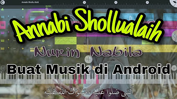 Annabi Shollualaih - Nurin Nabila ( Karaoke + Lirik )