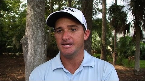 Sam Saunders interview after Round 1 of the Web.com Tour Championship