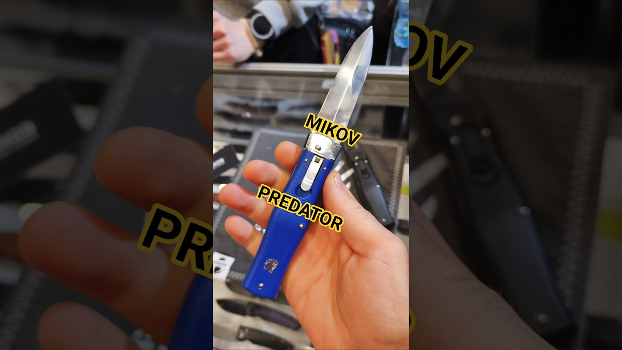 Нож MIKOV PREDATOR, стенд Ножиков. Выставка КЛИНОК Москва осень 2025.
