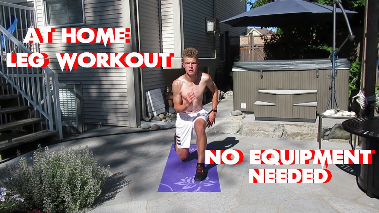 AT HOME LEG WORKOUT FOR SOCCER PLAYERS (NO EQUIPMENT) YouTube