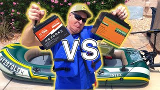 Trolling Motor Battery Showdown! -Lithium Iron Phosphate Batteries (LifePO4)