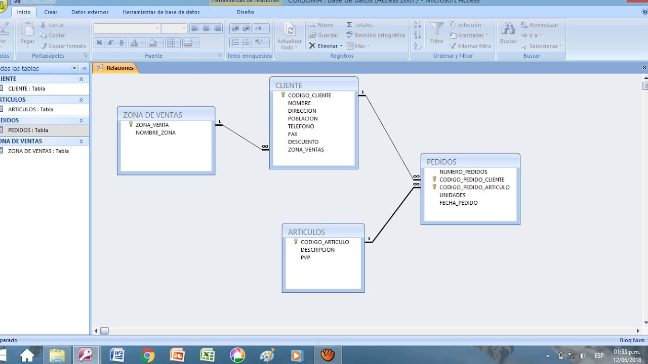Creación en una base de datos(3) - YouTube