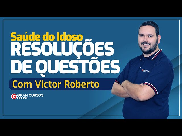 Quiz da aprovação: VUNESP Enfermagem: Saúde do Idoso com Victor