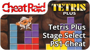 Tetris Plus Stage Select Cheat | PS1