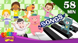 Words Songs | Learn English for Kids | Collection of Kindergarten Songs