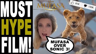 Disney Shills Try and FAIL to Hype Mufasa | The Lion King Prequel