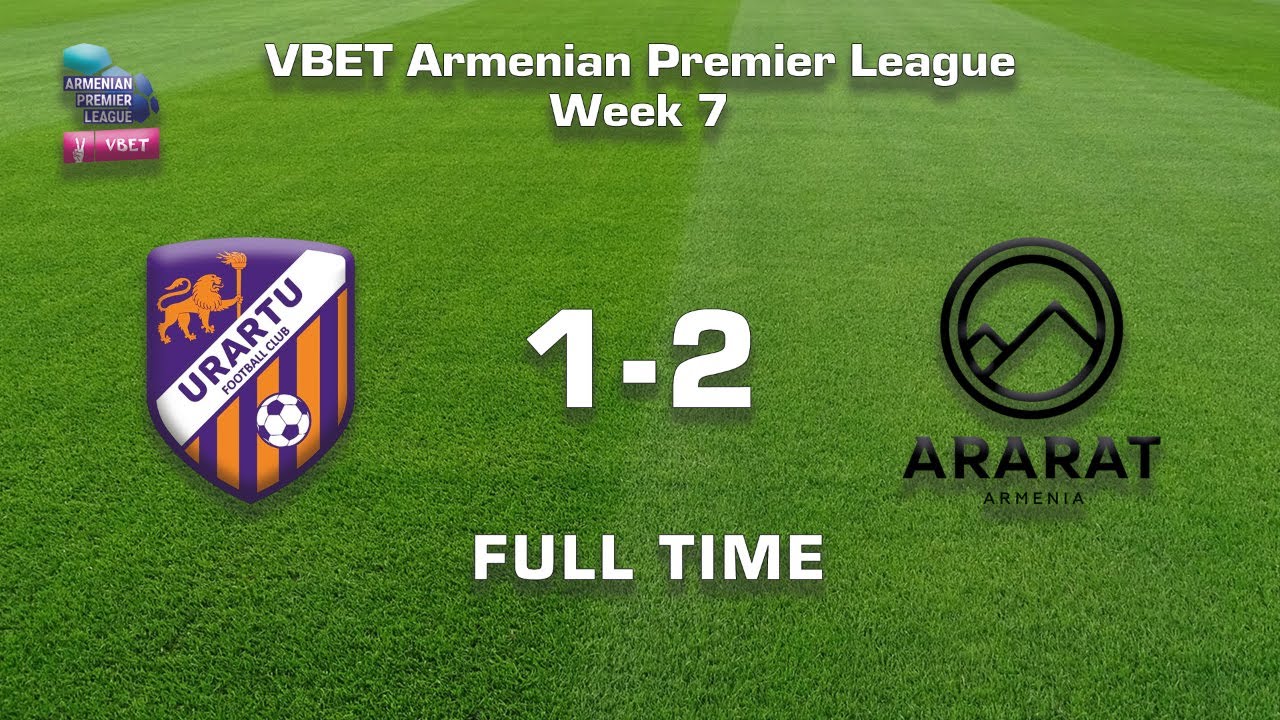 Urartu AraratArmenia 12, Vbet Armenian Premier League 2020/21, Week