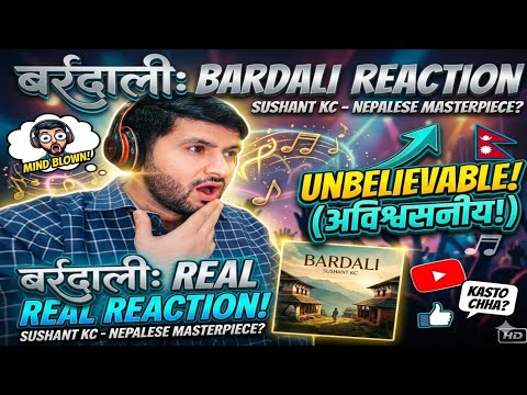 This Song Is A Pure Masterpiece! 👋 | Sushant KC - Bardali Reaction | Farooq Reaction
