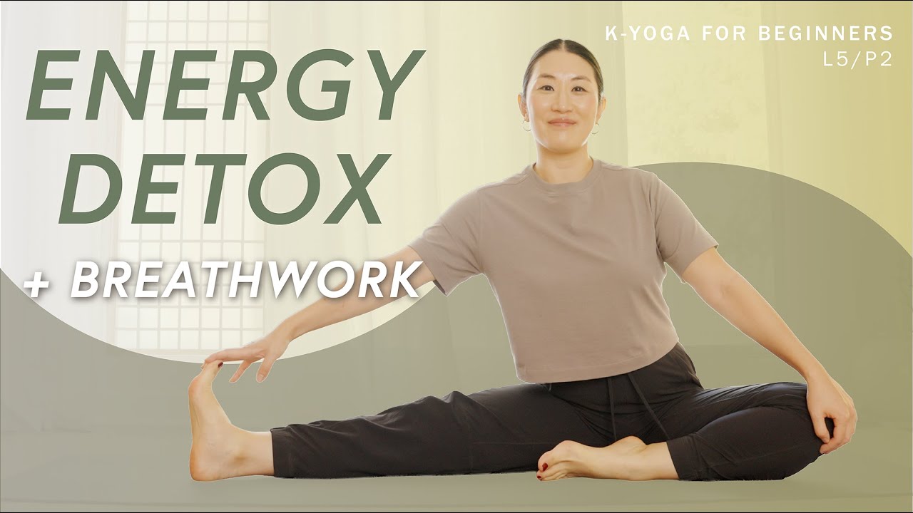Energy Detox Yoga Flow | Korean Breathwork & Fascia Release - YouTube