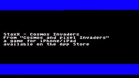 Atari 8-bit Music - [ StaxX - Cosmos Invaders ]