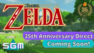 Zelda 35th anniversary direct Coming soon