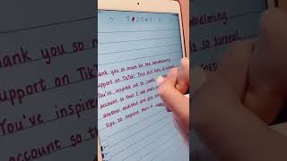 here s to continuing to share my work | Handwriting #Shorts