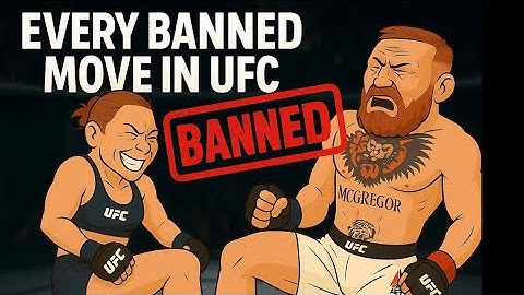 Elke verboden beweging in de UFC uitgelegd in 14 minuten