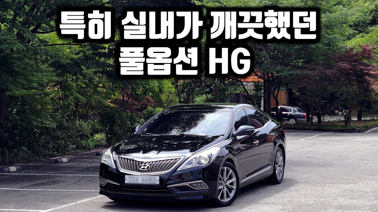 7년이 지난 그랜저HG 풀옵션 중고차 구매대행 과정