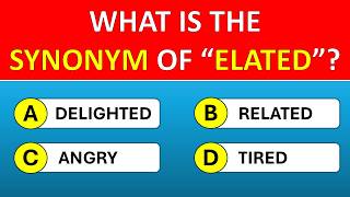 Can You Find the Correct Synonym? 🧠 | English Synonyms Quiz
