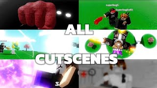 ALL CUTSCENES & ANIMATIONS in Slap Battles