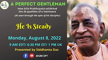 A Perfect Gentleman – 15) He is steady