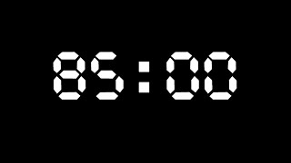 85 Minute Timer Alarm (Countdown Timer)
