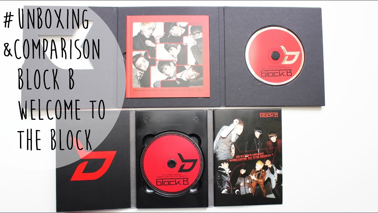 [Unboxing & Comparison] Block B Welcome to the Block