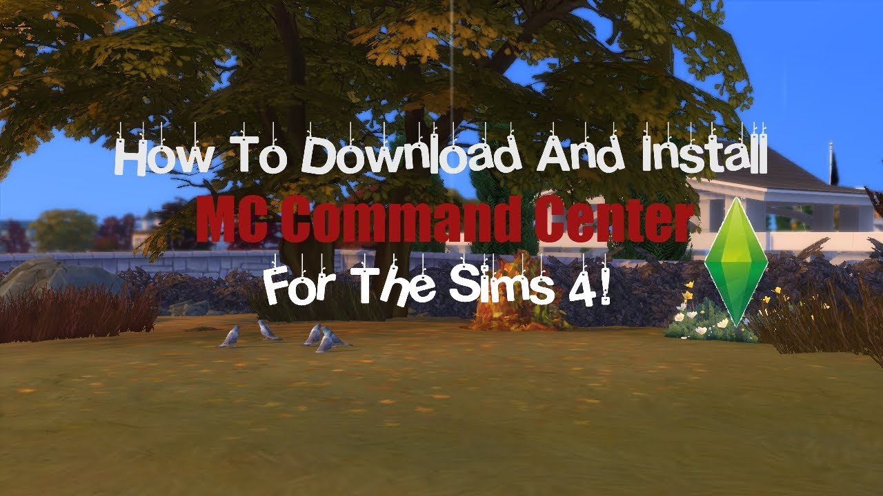 how to use mc command center sims 4