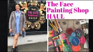 The Face Painting Shop Haul ~ Arielpaints in London!