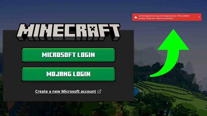 Fix minecraft something went wrong in the login process | minecraft launcher sign in problem solved