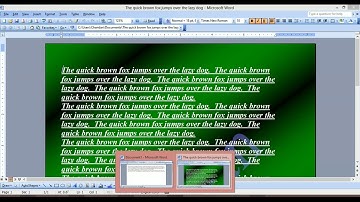 How to use hyperlink in M.S word 2003