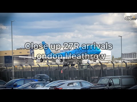 4K Closeup 27R London Heathrow (LHR)