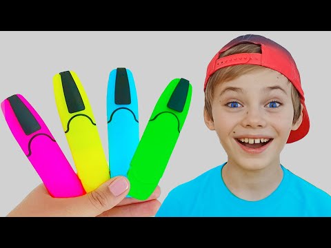 Magic Pen Learn Color with Nick and Poli