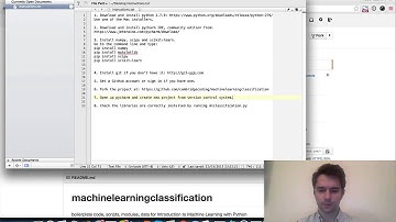 Introduction to Machine Learning with Python - Set up Instructions for Mac