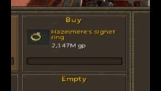 I Sold My Bank (Hazelmeer Ring)