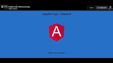 How to pure css that - Angular Logo with Animation (for beginners!)