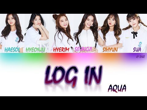 아쿠아 (AQUA) - Log In [HAN|ROM|ENG Color Coded Lyrics]