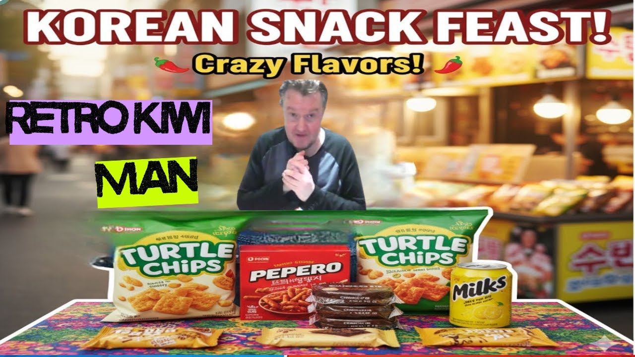 A Kiwi Bloke's Take on South Korean Snacks (Are They Any Good?) - YouTube