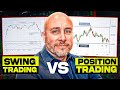 Swing trading vs position trading  how to manage winners