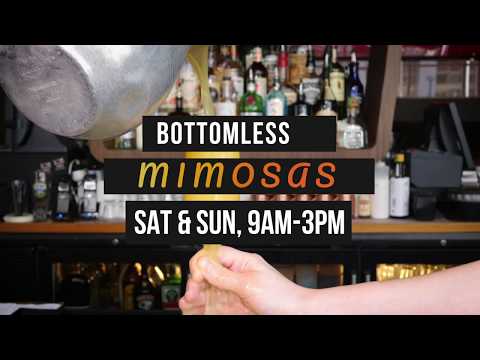 Bottomless Mimosa at DLUX