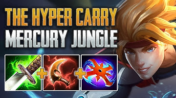 THE HYPER CARRY! Mercury Jungle Gameplay (SMITE Conquest)