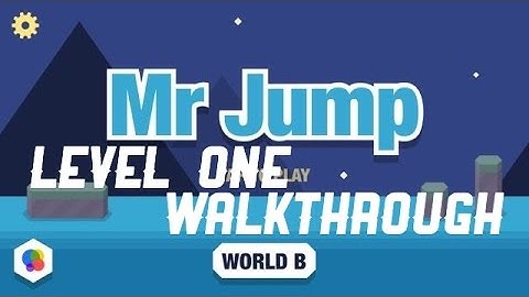 MR.JUMP World B Level 1 Walkthrough
