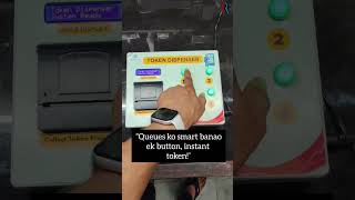 Instant Token Machine|4 Counters|Hospital/Bank के लिए Token Dispenser|Smart Queue Management System