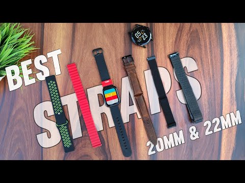 Best 20MM And 22MM Straps For Smartwatches||Best Straps For Smartwatches||Smartwatch