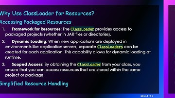 Understanding the Importance of ClassLoader for Resource Management in Java