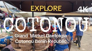 Exploring Cotonou Dantokpa Market: A Vibrant Hub of Commerce in  Benin Republic IN 4K UHD